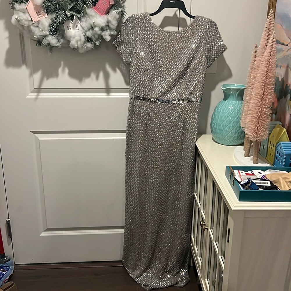 Adrianna Papell Beaded Gown